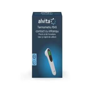 Alvita Termometru fara contact cu infrarosu JXB-319, Kinetik Solutions