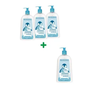 Pachet ABC Derm cold cream, crema de spalare, 1 litru, Bioderma Laboratoire Dermatologique