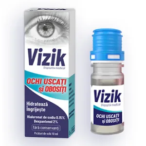 Vizik picaturi pentru ochi uscati si obositi, 10 ml, Natur Produkt Zdrovit
